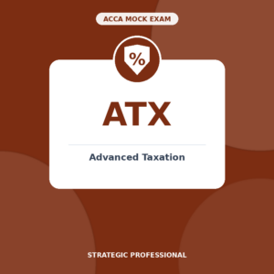 ATX Advanced Taxation ACCA mock exam cover image